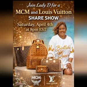 Join Me For A Fun MCM And Louis Vuitton Share Show Saturday April 4th 8pm EST